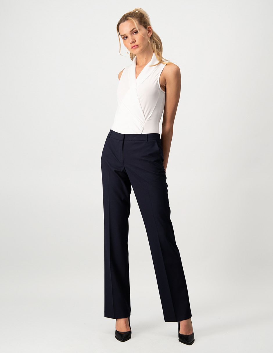 Pantalón carpenter Ivonne recto para mujer