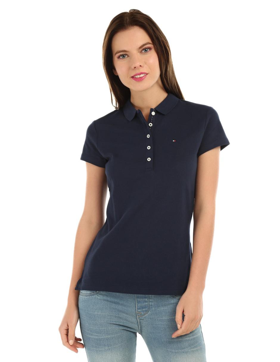 Playera tipo polo Hilfiger para mujer Playera tipo polo Hilfiger para mujer
