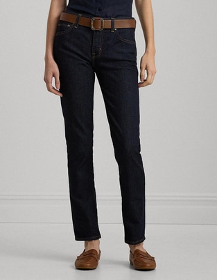 Jeans slim corte cintura para mujer Jeans slim corte cintura para mujer