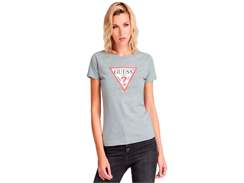 Playera manga corta cuello redondo para mujer Playera manga corta cuello redondo para mujer