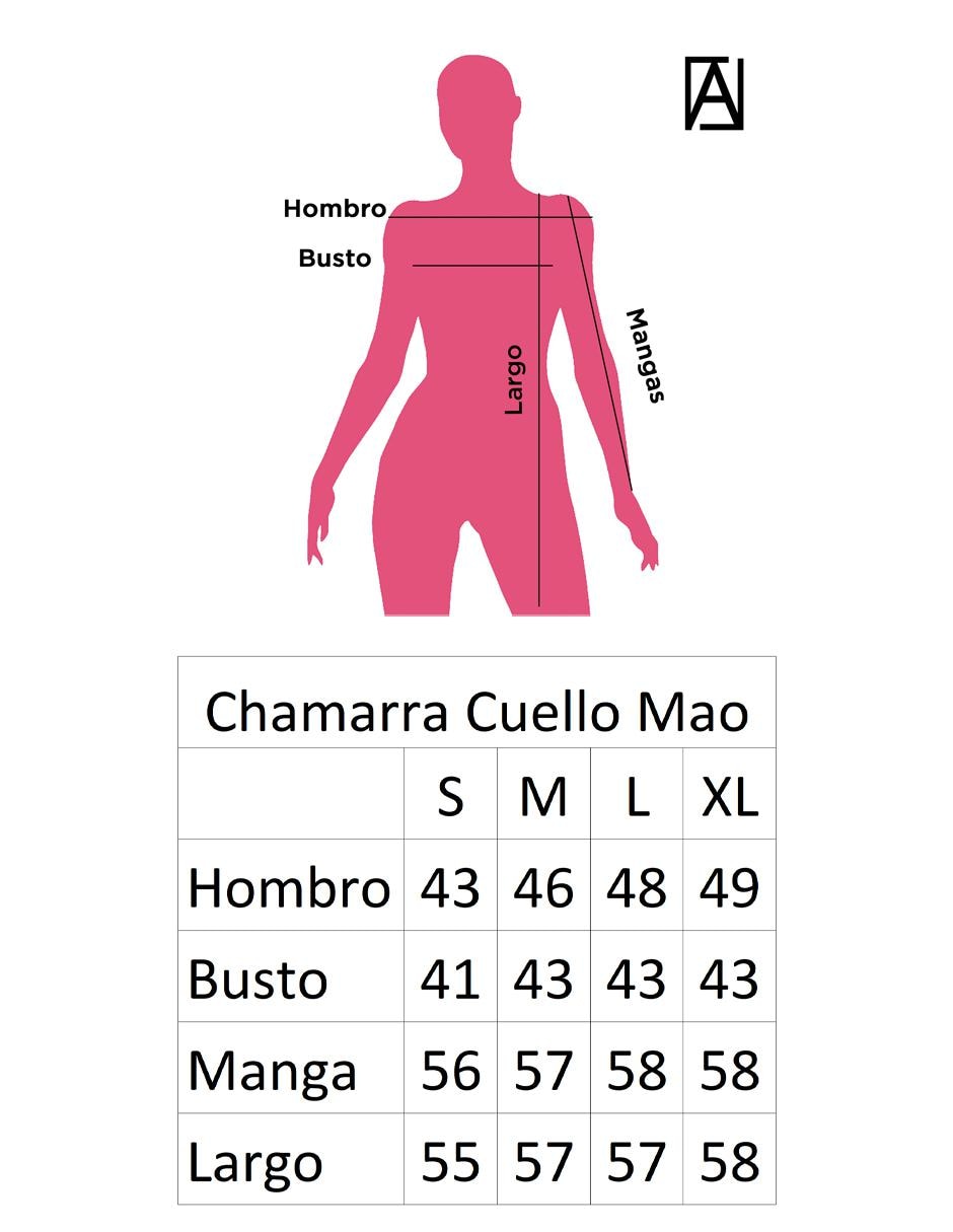 Chamarra de piel para mujer