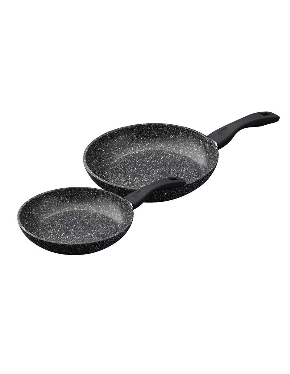 Batería de cocina Wccs000911ambb de aluminio antiadherente piedra 1s 7