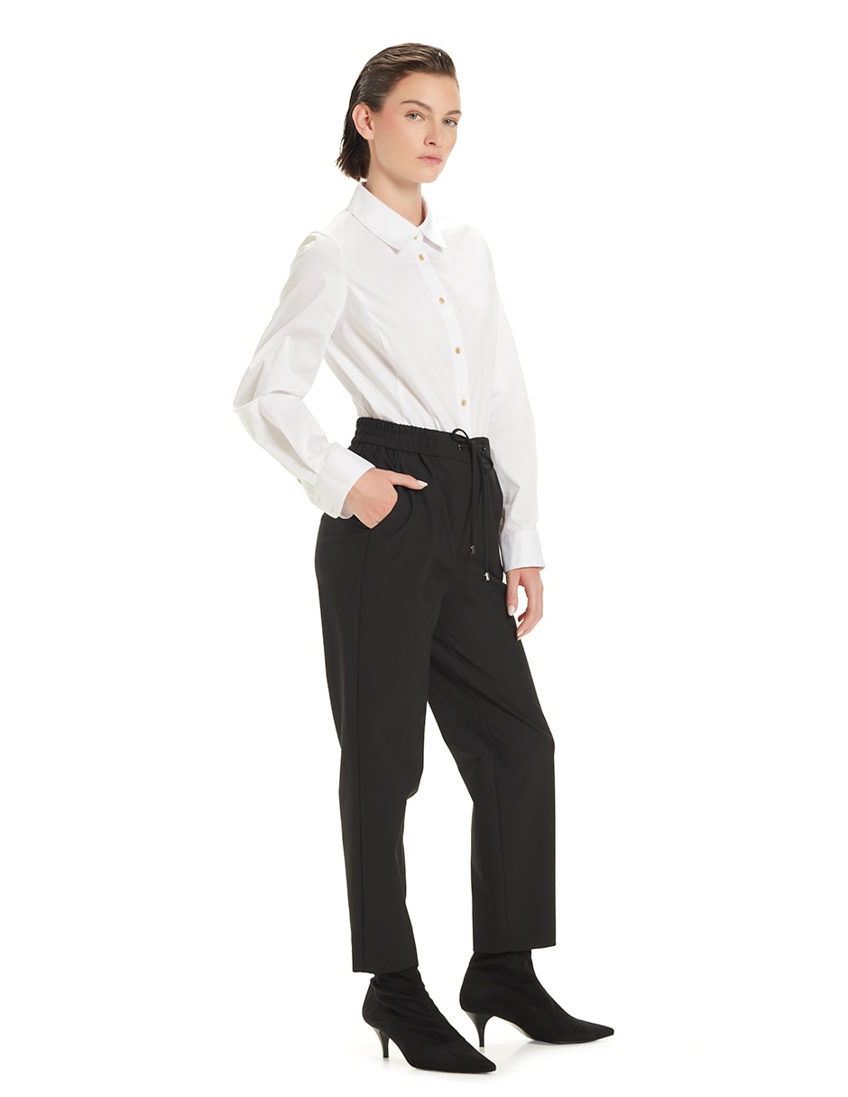 Blusa manga larga para mujer