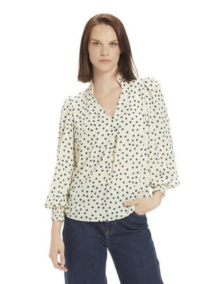 Blusa manga larga para mujer 1