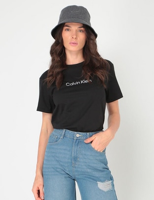Playera manga corta cuello redondo para mujer Playera manga corta cuello redondo para mujer