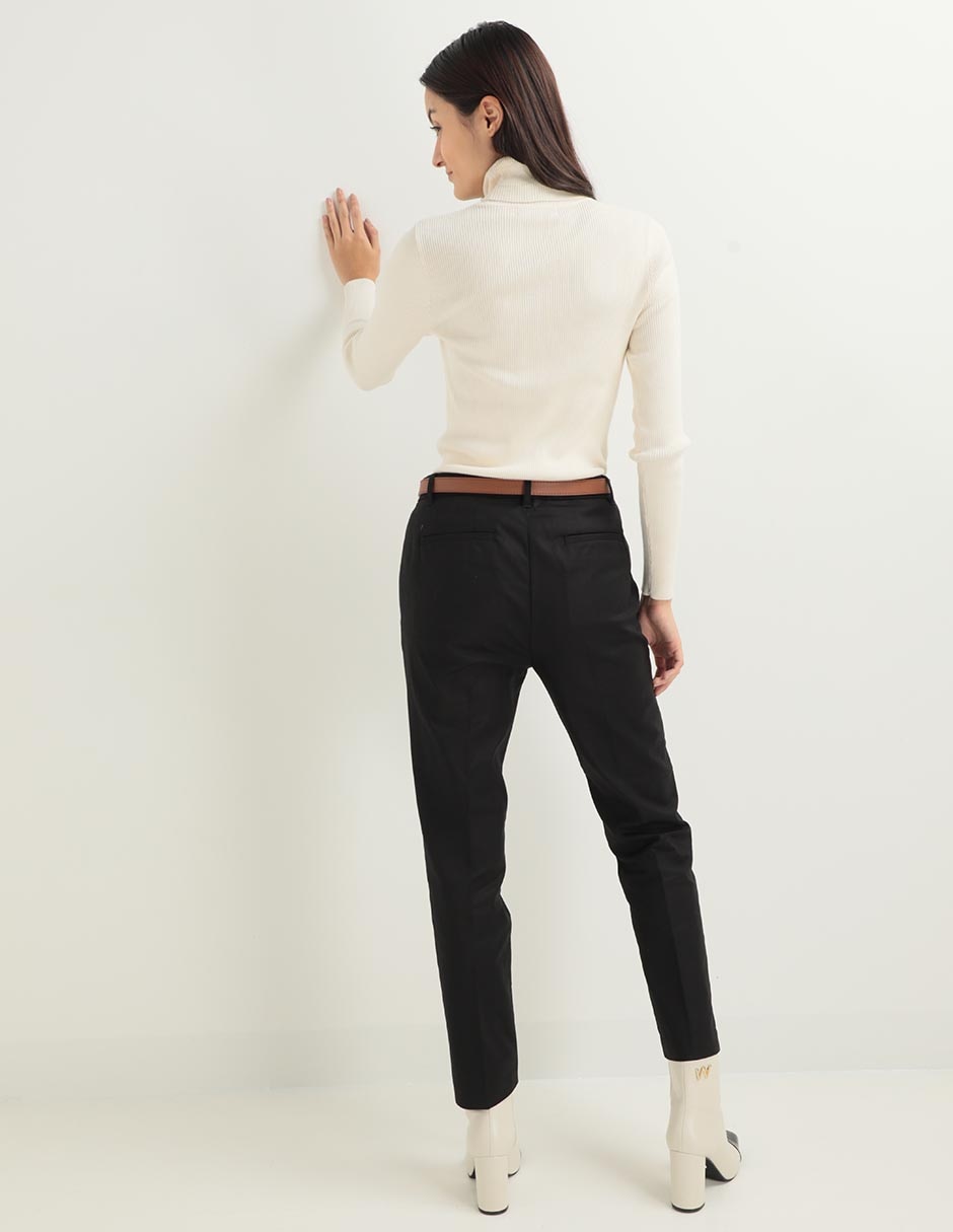 Pantalón capri slim para mujer 4