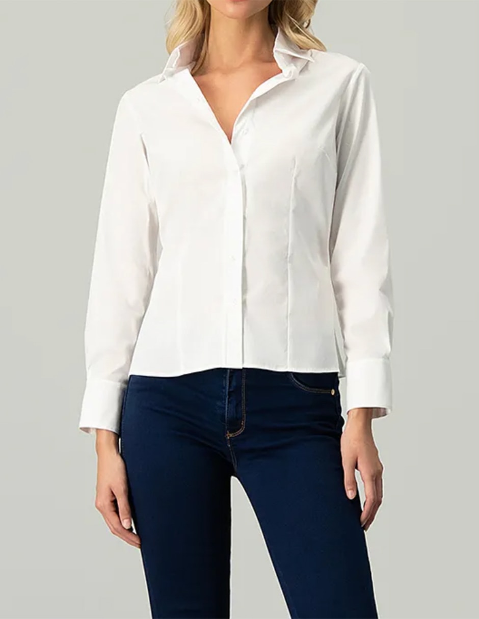 Blusa manga larga para mujer 6