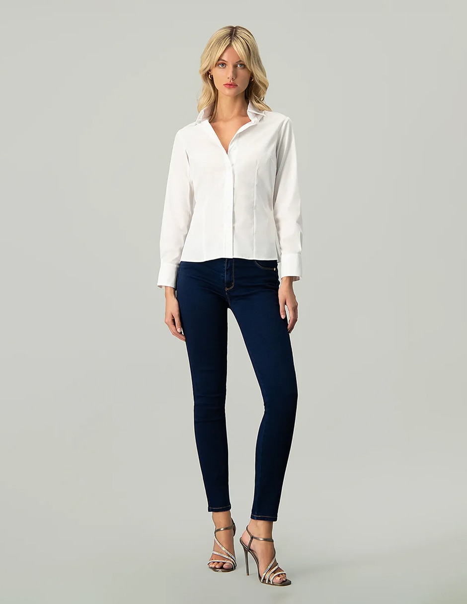 Blusa manga larga para mujer 7