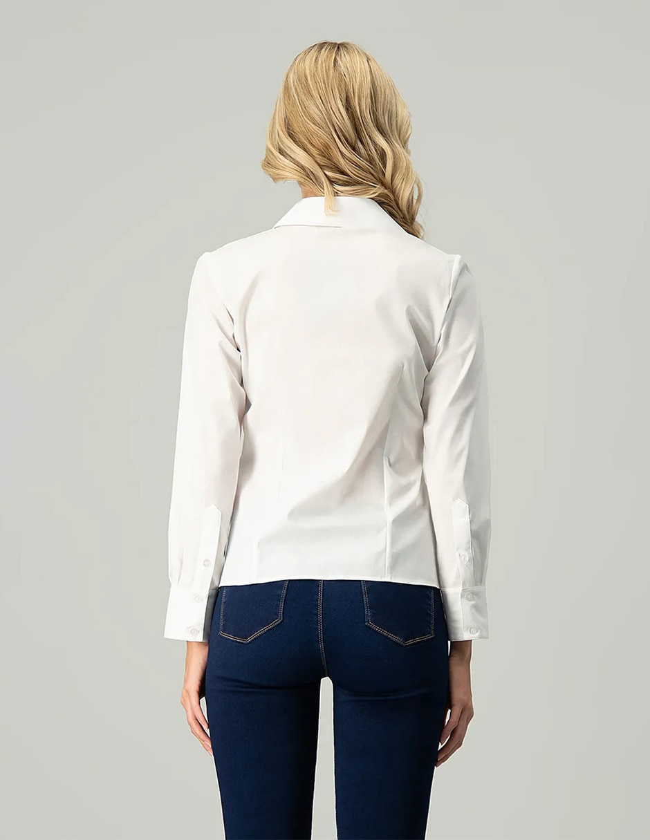 Blusa manga larga para mujer 9