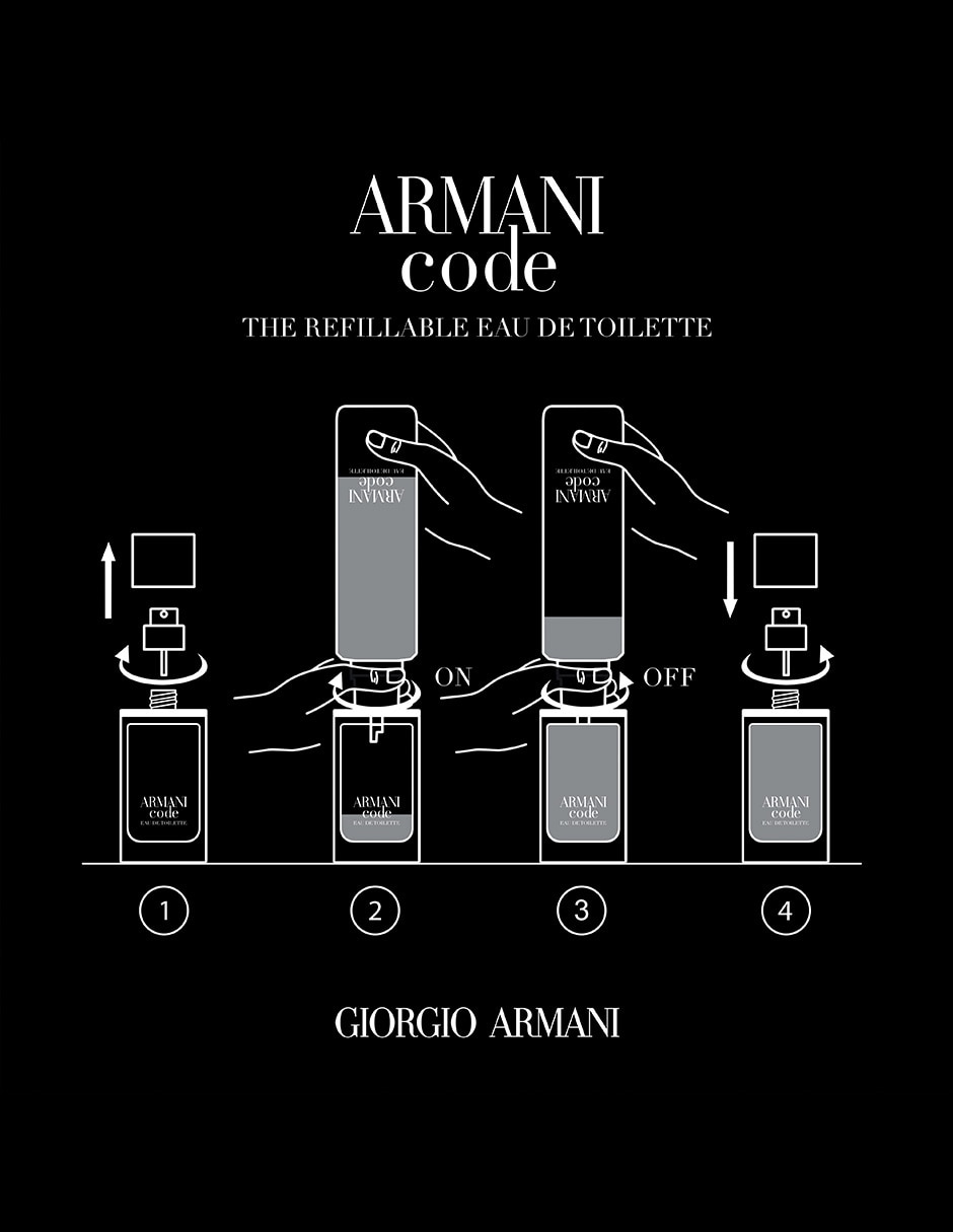 Eau de toilette Giorgio Armani Code Refill para hombre