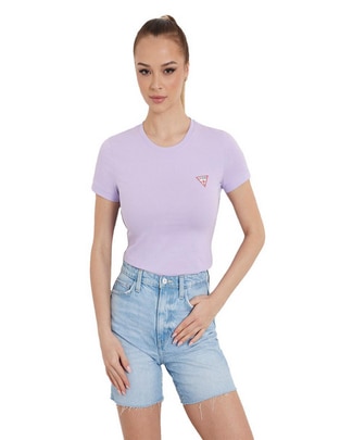 Playera manga corta Guess cuello redondo para mujer