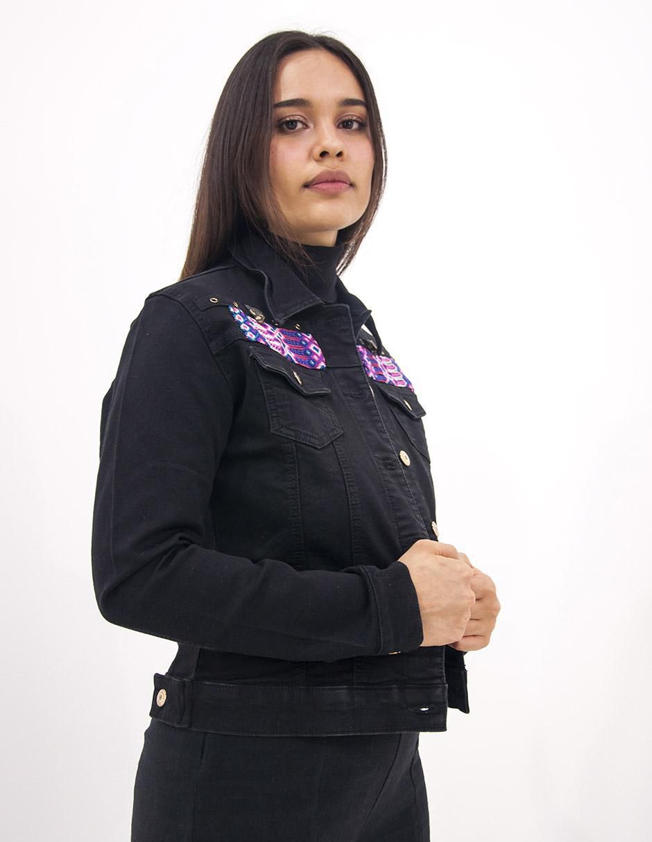 Chamarra de mezclilla para mujer