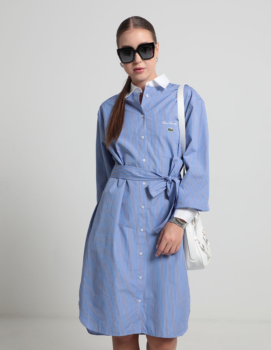 Vestido 3/4 casual french heritage para mujer
