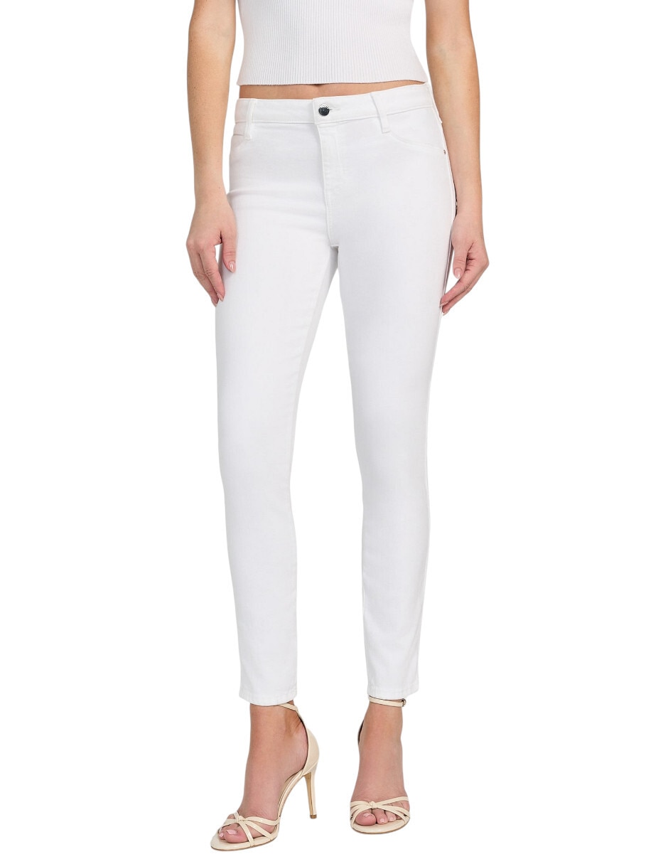 Jeans slim corte cintura para mujer Jeans slim corte cintura para mujer