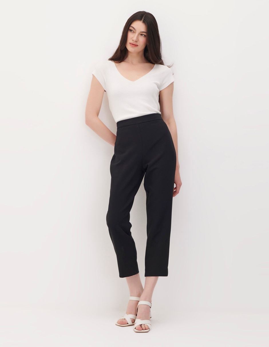 Pantalón de vestir straight para mujer 3