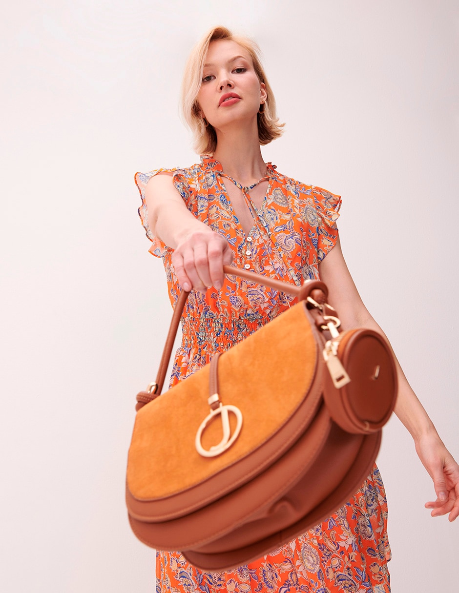 Vestido midi casual martinica para mujer