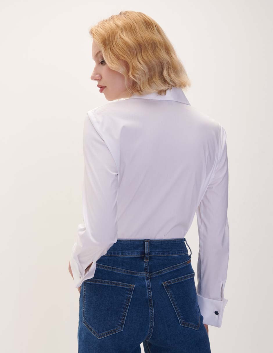 Blusa manga larga para mujer 6