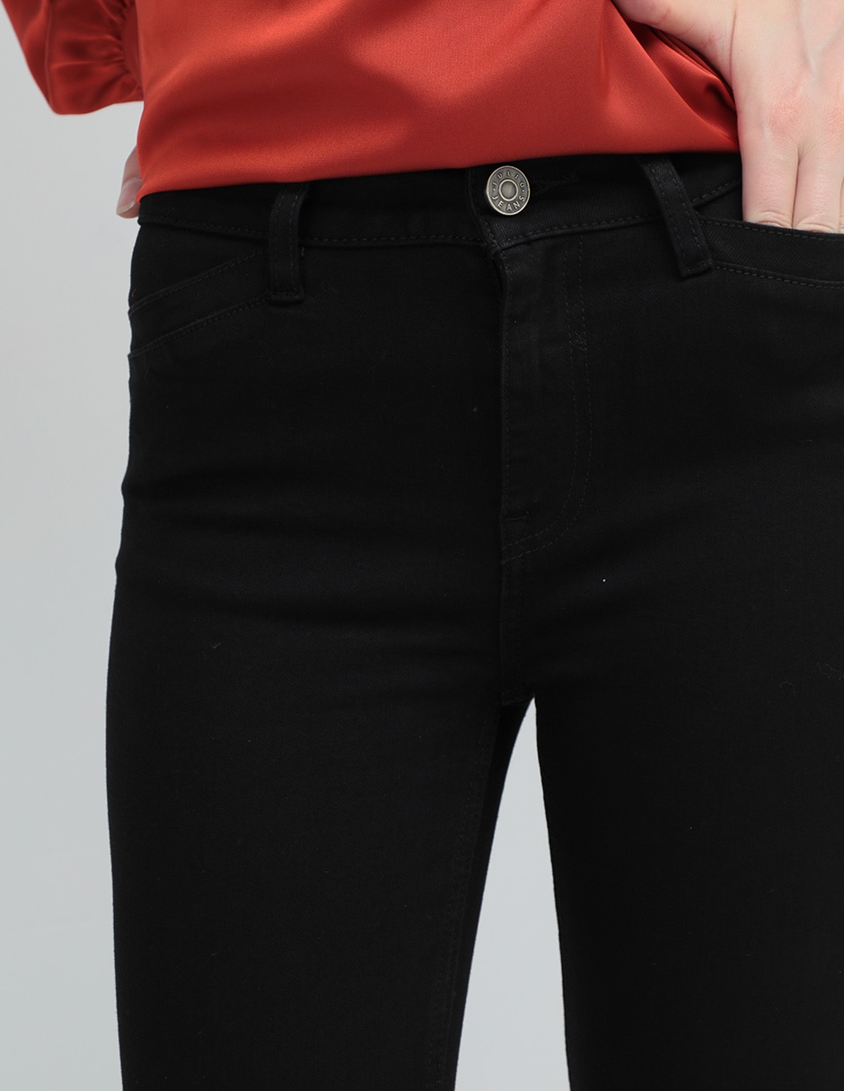 Jeans skinny Julio corte cintura para mujer