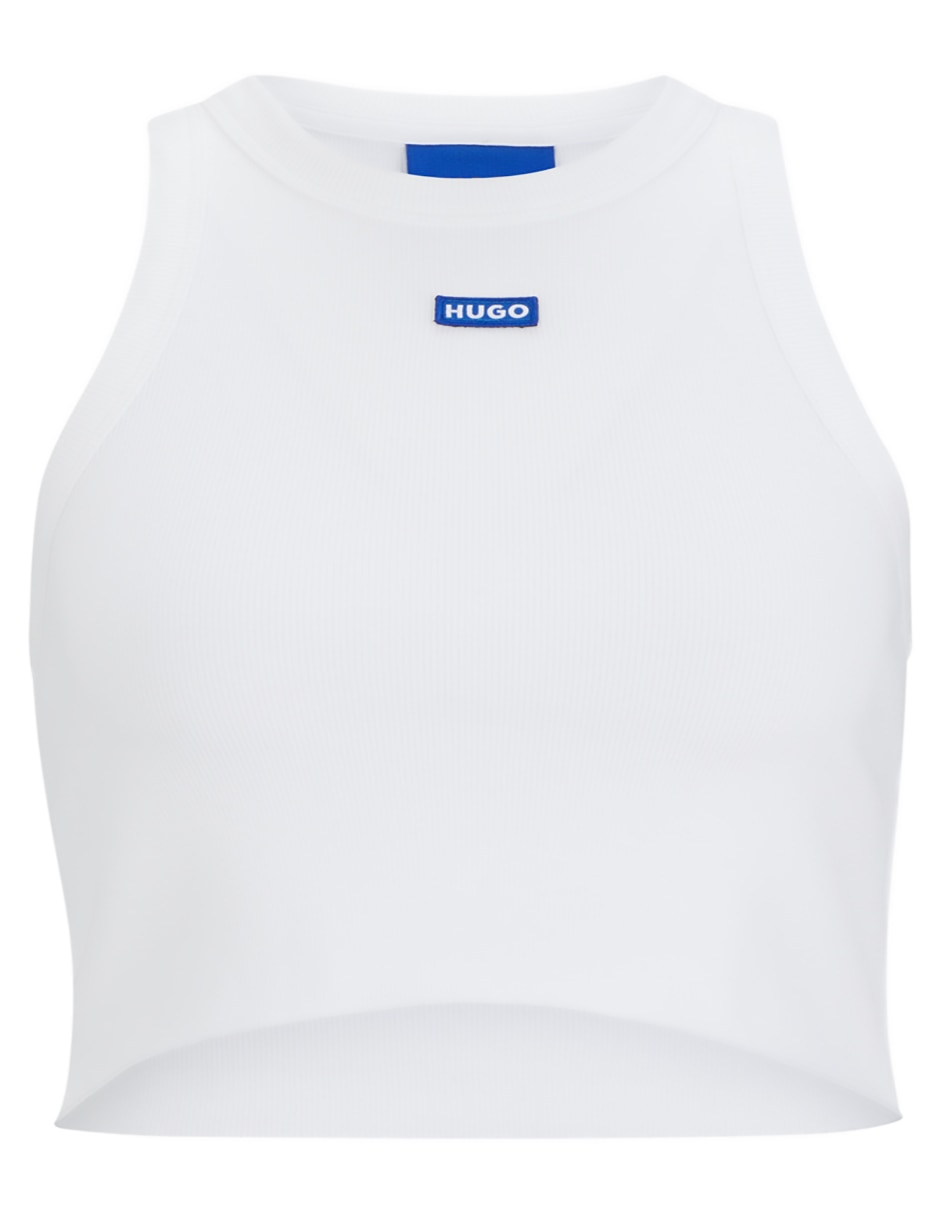 Top cuello redondo escote regular tirante espalda en t 5