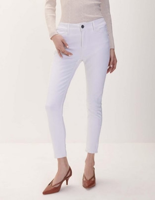 Jeans skinny corte cintura para mujer Jeans skinny corte cintura para mujer