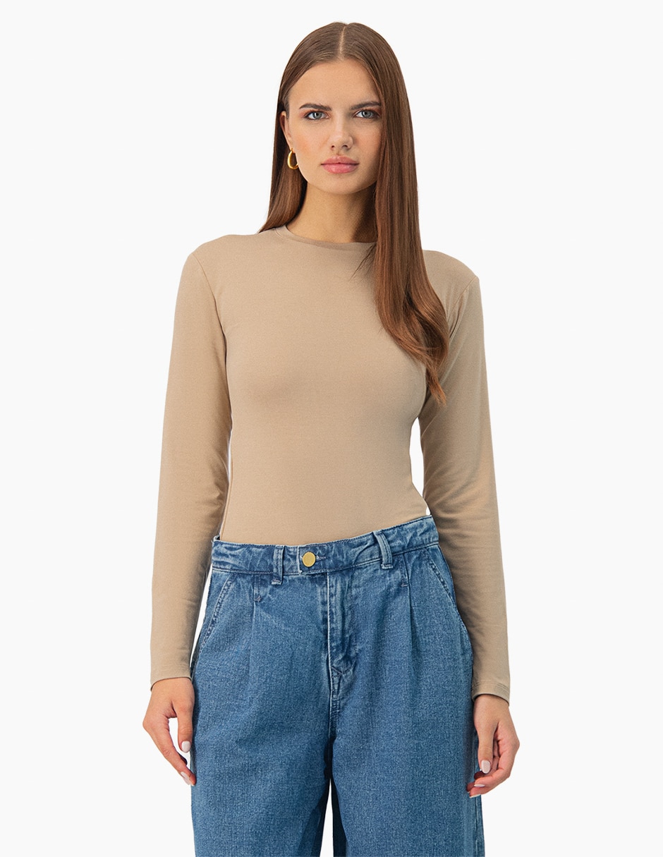Blusa manga larga para mujer Blusa manga larga para mujer
