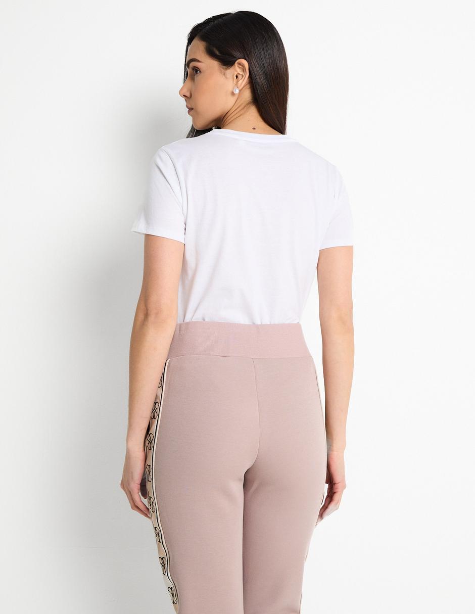 Playera manga corta Guess cuello redondo para mujer