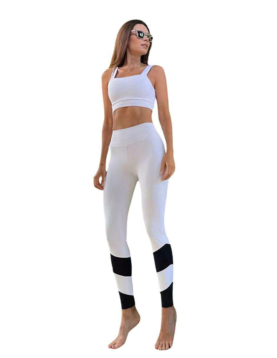 Conjunto deportivo regular Baleev Fit con elástico para mujer