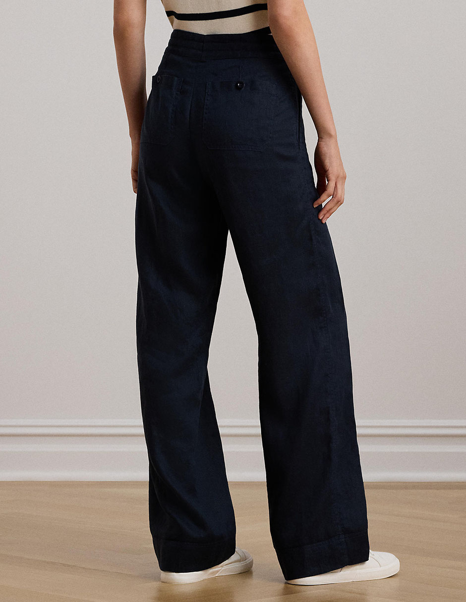 Pantalón relaxed wide leg para mujer 2