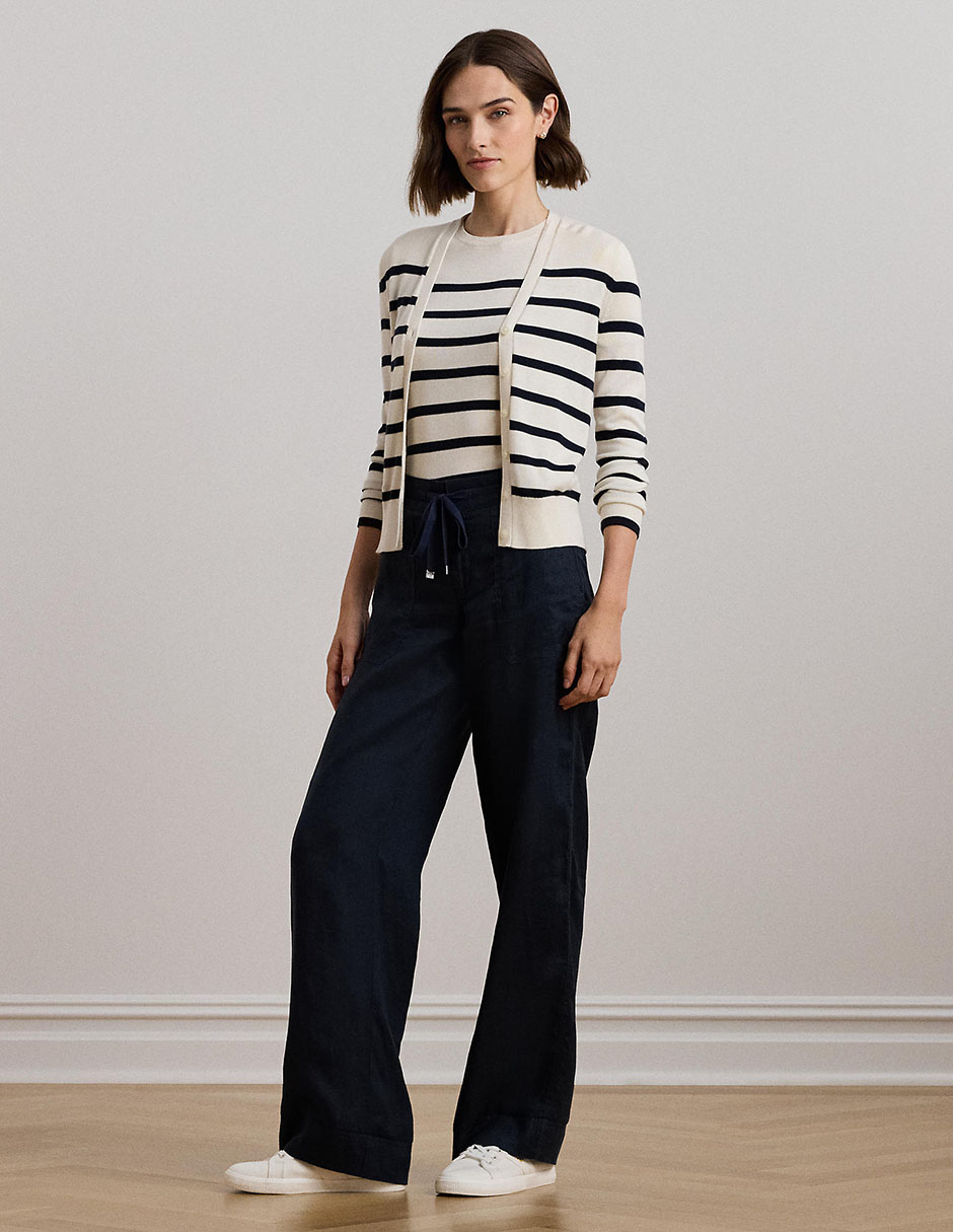 Pantalón relaxed wide leg para mujer 3