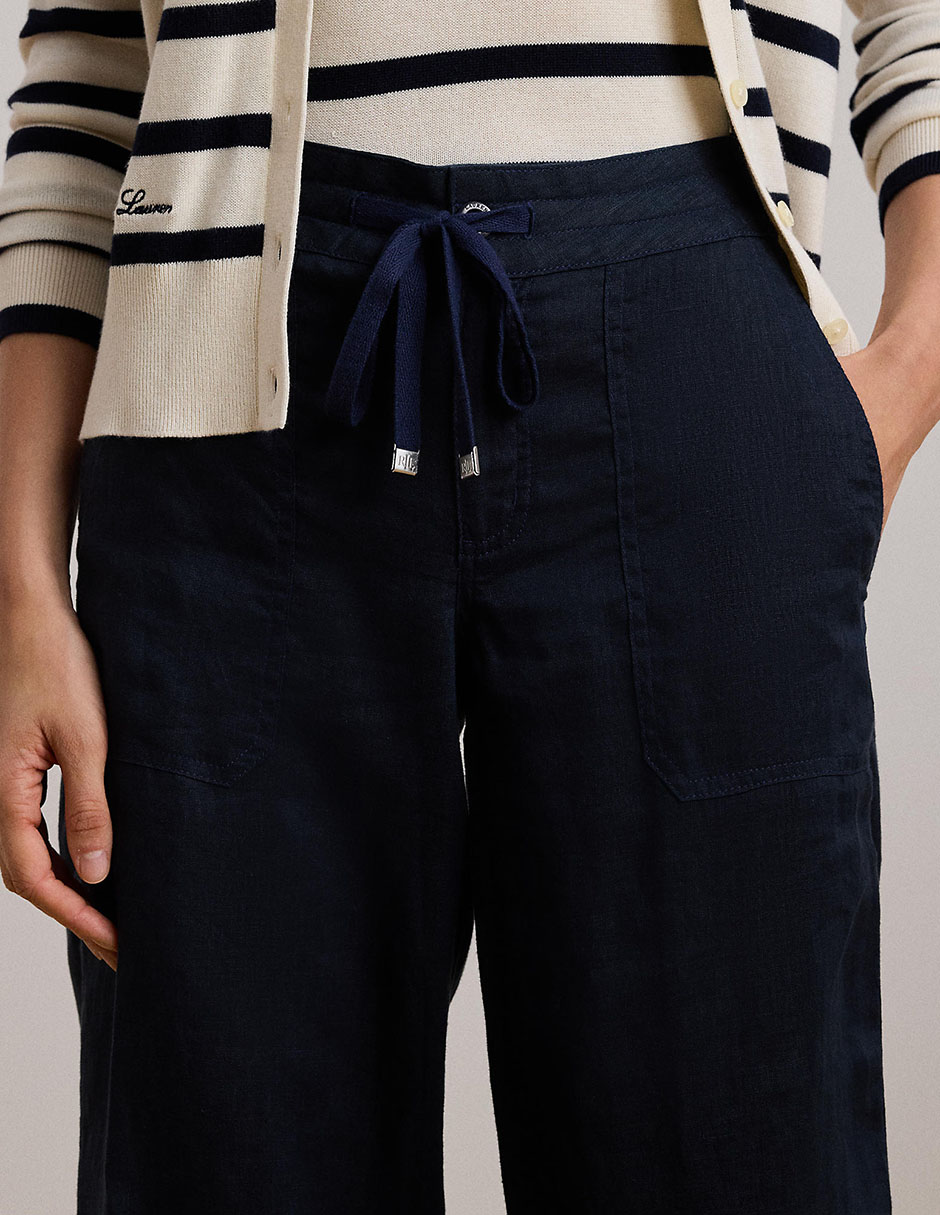 Pantalón relaxed wide leg para mujer 4