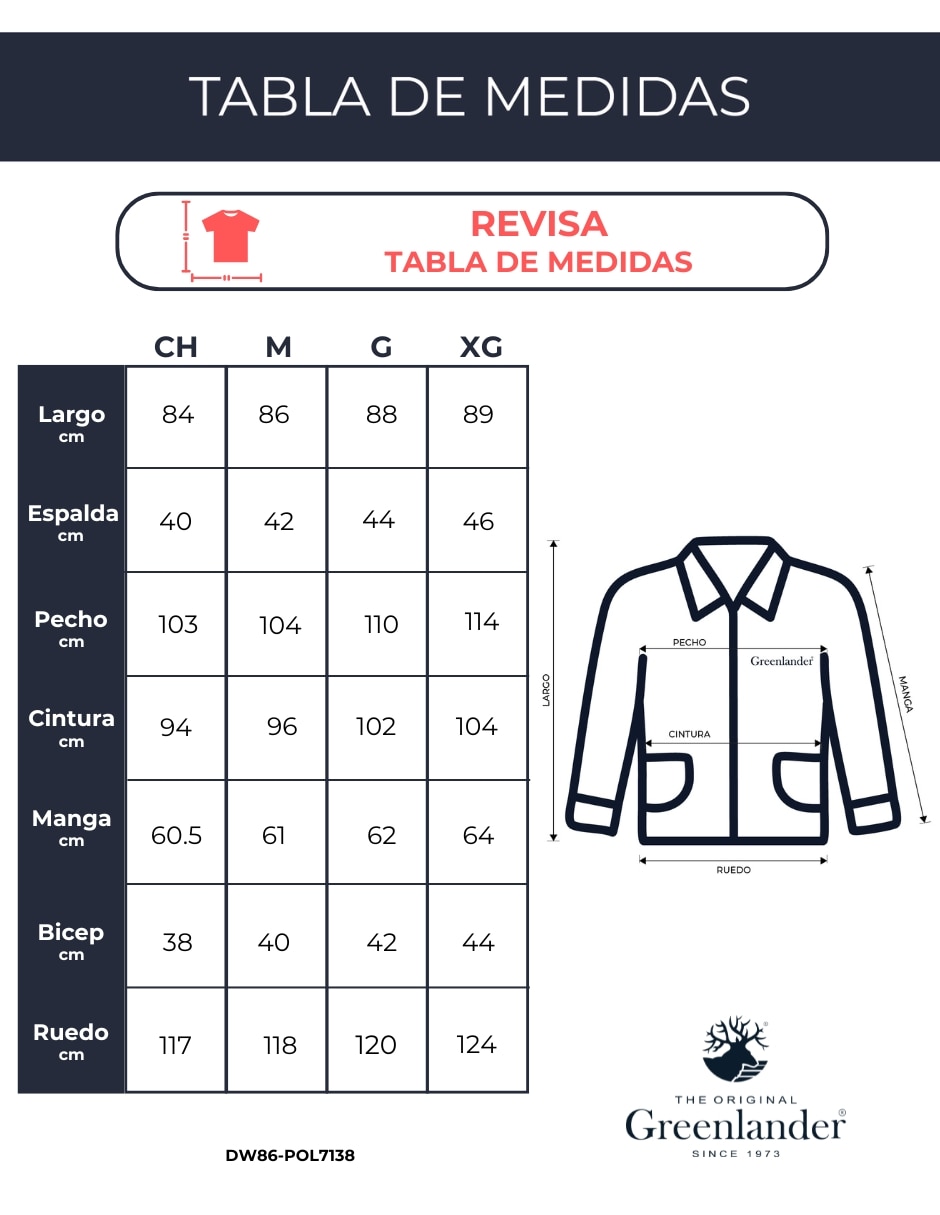 Chamarra cazadora greenlander para mujer