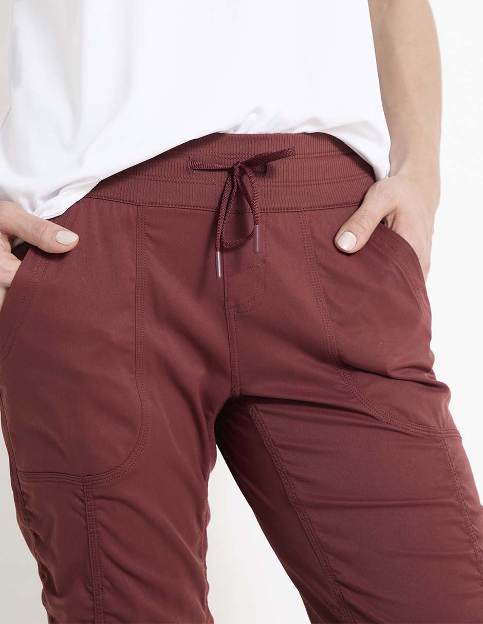 Pants slim con agujeta para mujer 2