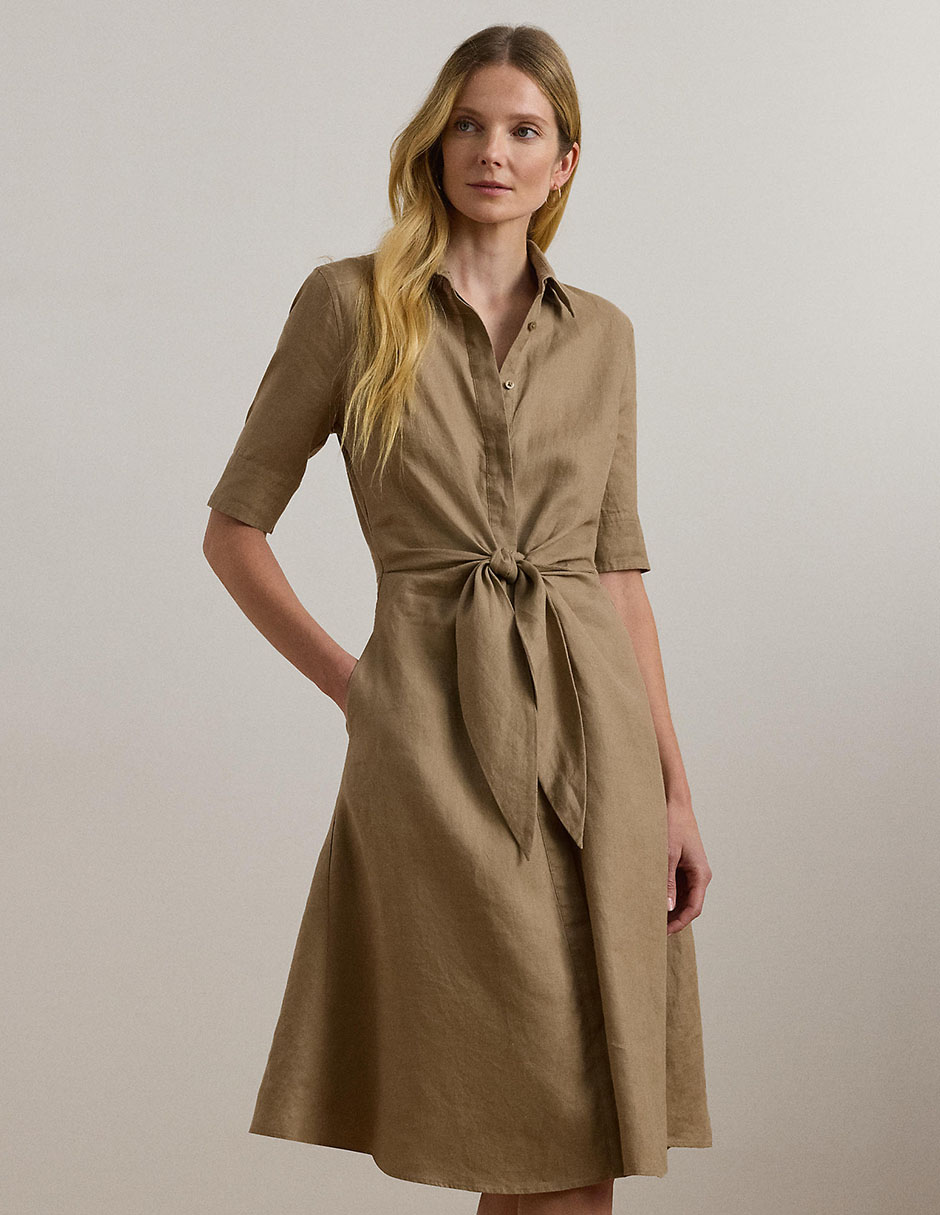 Vestido a la rodilla casual para mujer