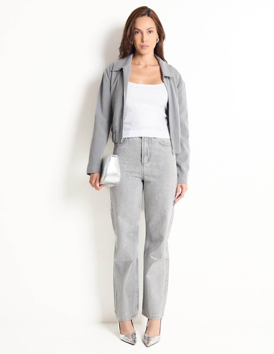 Top Guess escote cuadrado tirante ajustable