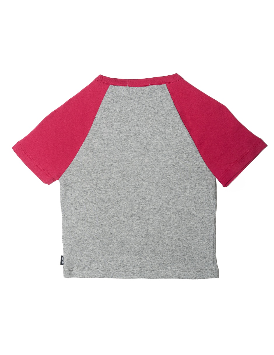 Sudadera Vans Clare raglan tee para niña