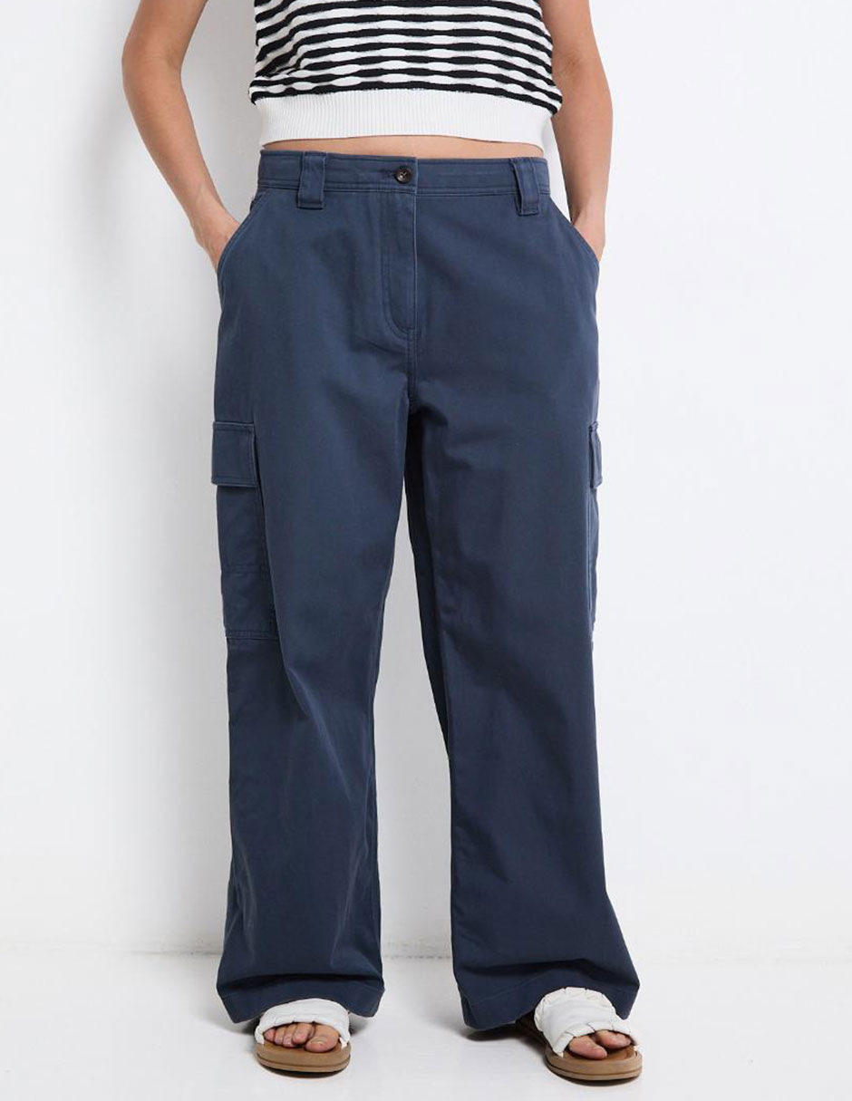 Pantalón cargo regular para mujer 1