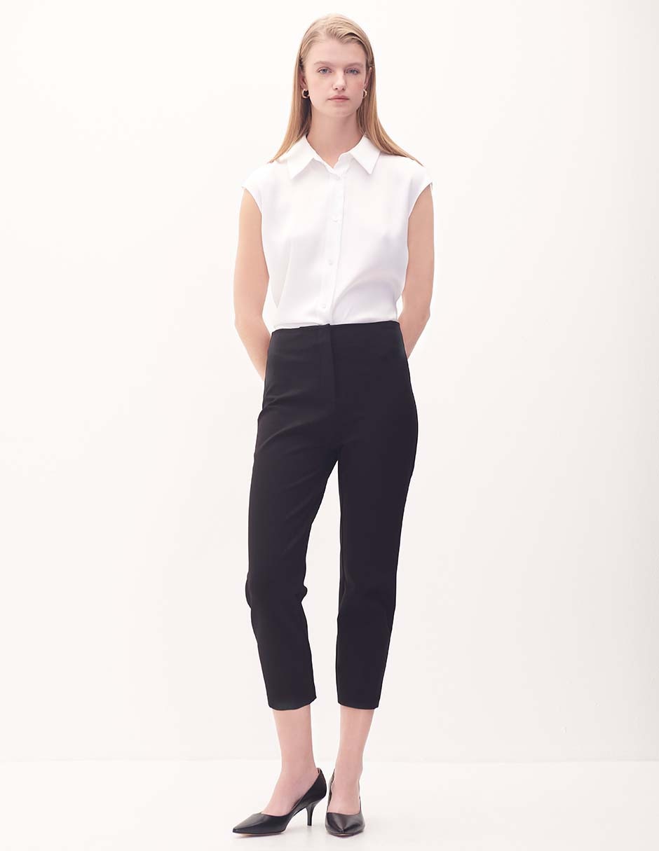 Pantalón regular para mujer 4