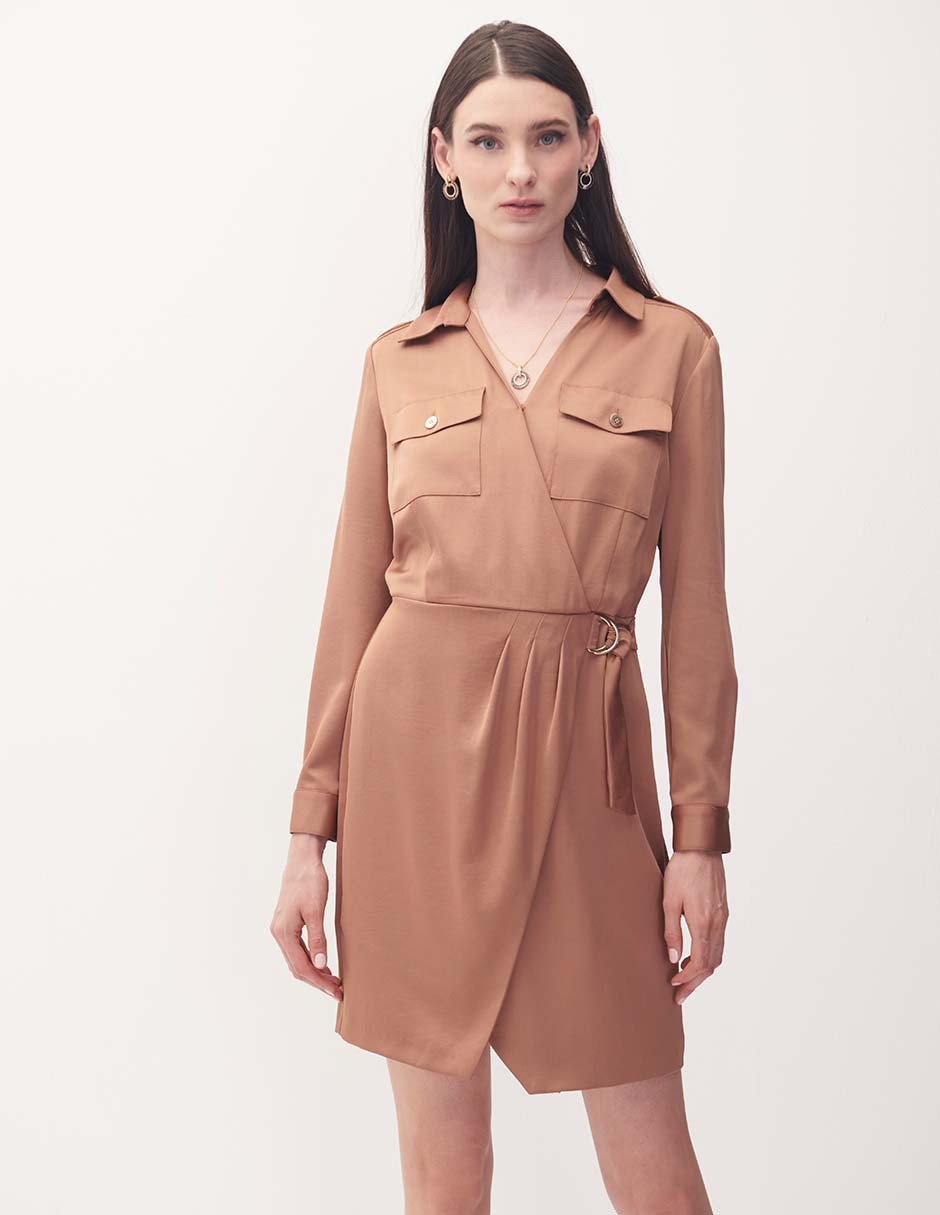 Vestido corto casual clint para mujer