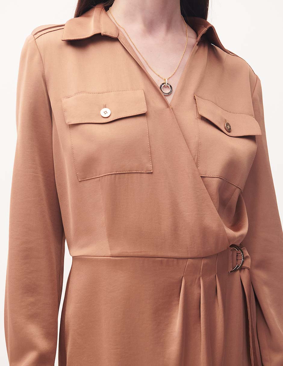 Vestido corto casual clint para mujer