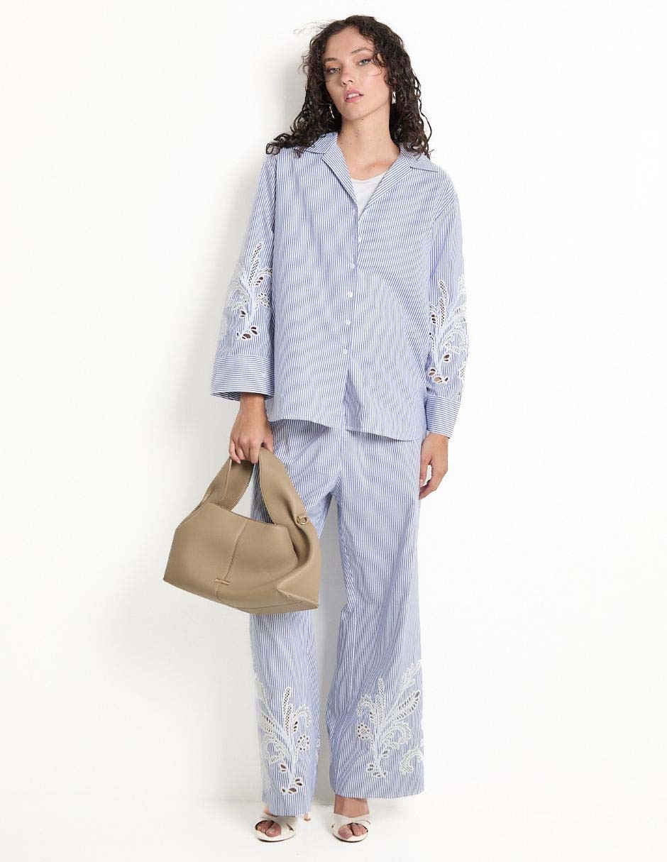 Pantalón regular para mujer