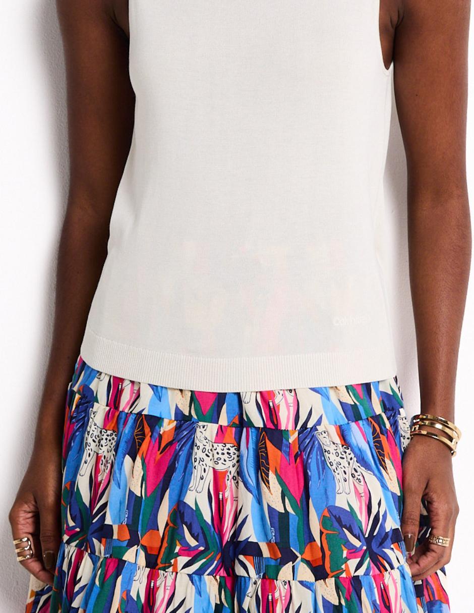 Top Calvin Klein cuello redondo 5