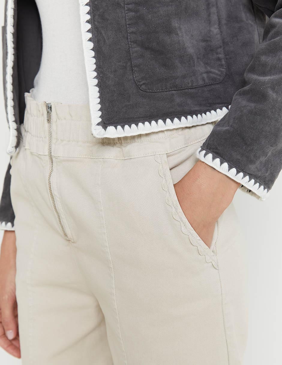 Pantalón capri straight para mujer 6