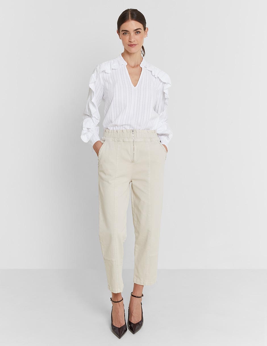 Blusa manga larga para mujer 8