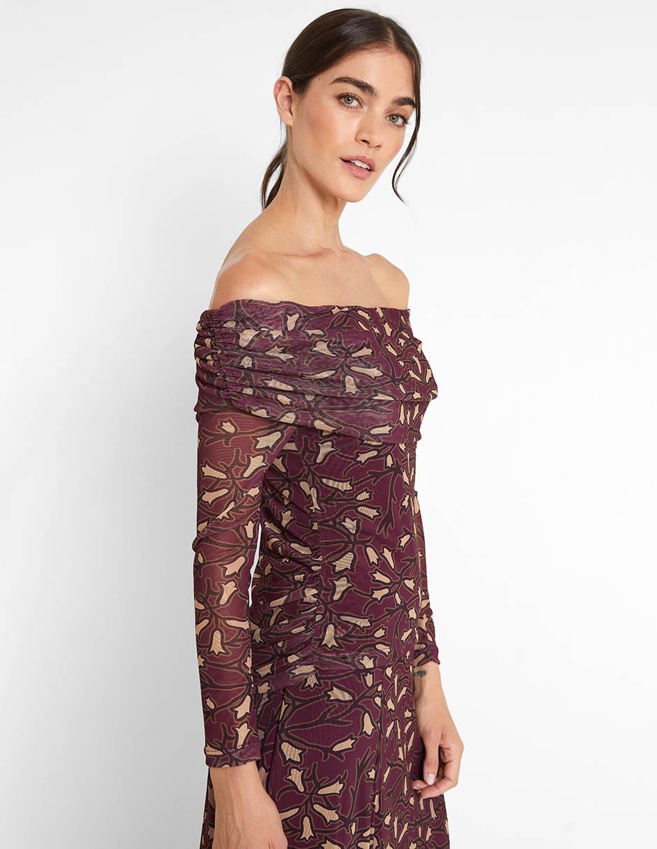 Blusa Trucco manga larga para mujer