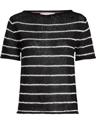 Suéter cuello redondo para mujer
