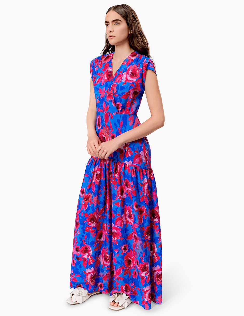 Vestido maxi casual Ivonne para mujer