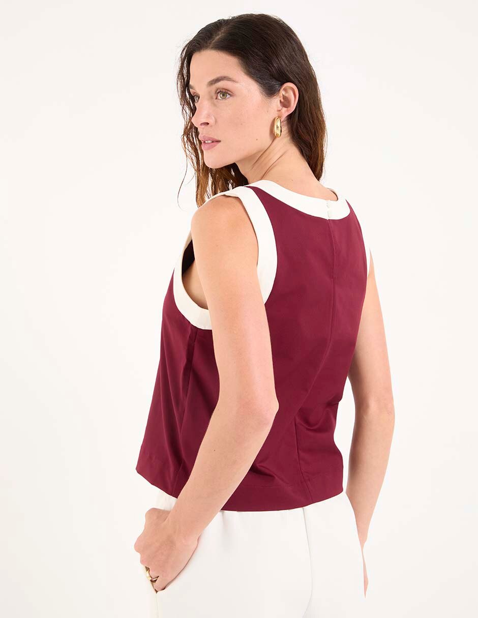 Playera Ck cuello redondo para mujer
