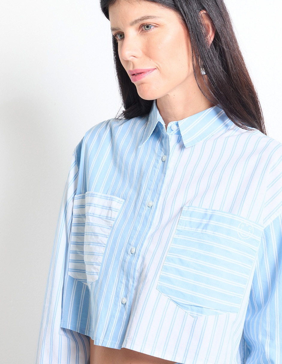 Blusa manga larga para mujer 4