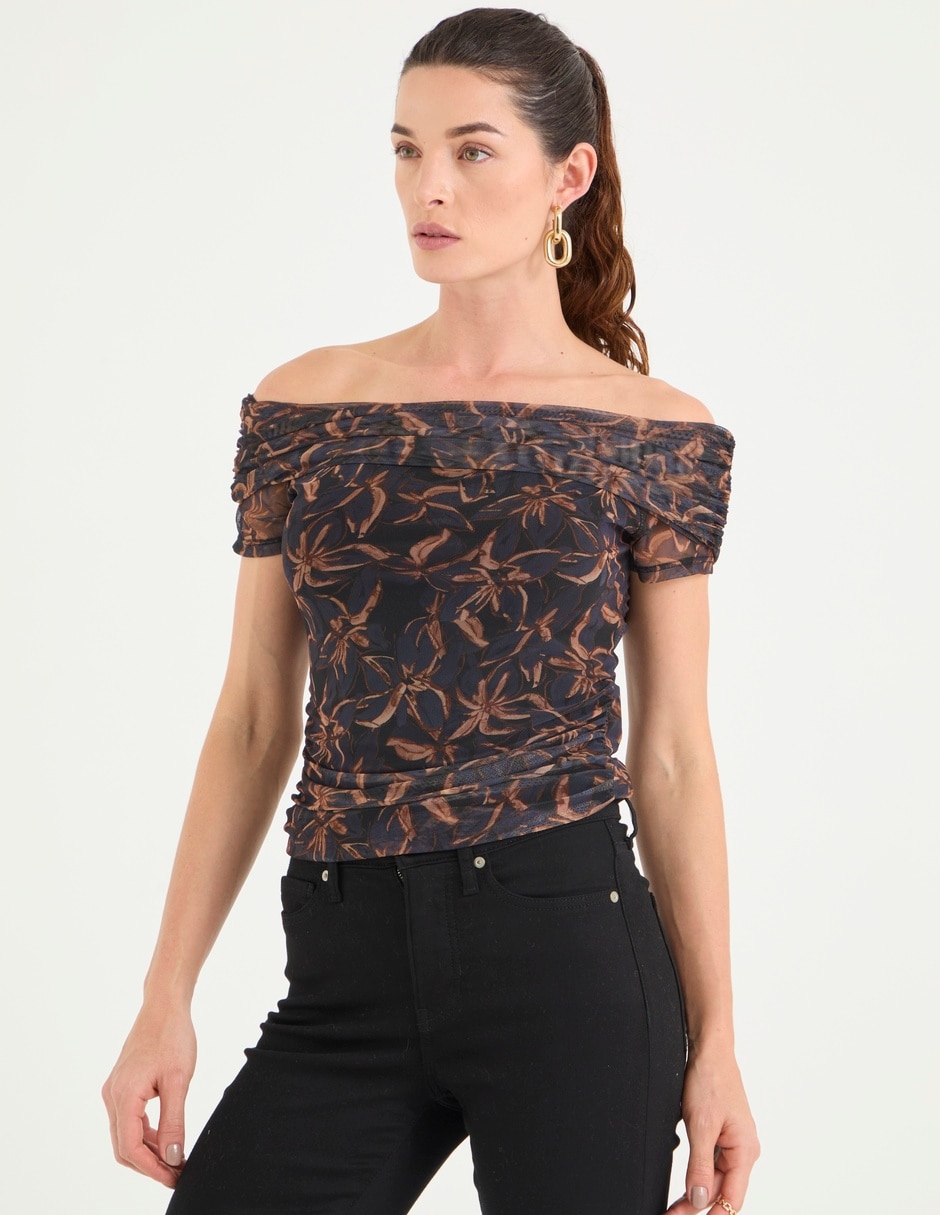 Blusa manga corta para mujer 1