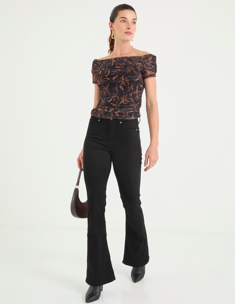 Blusa manga corta para mujer 7
